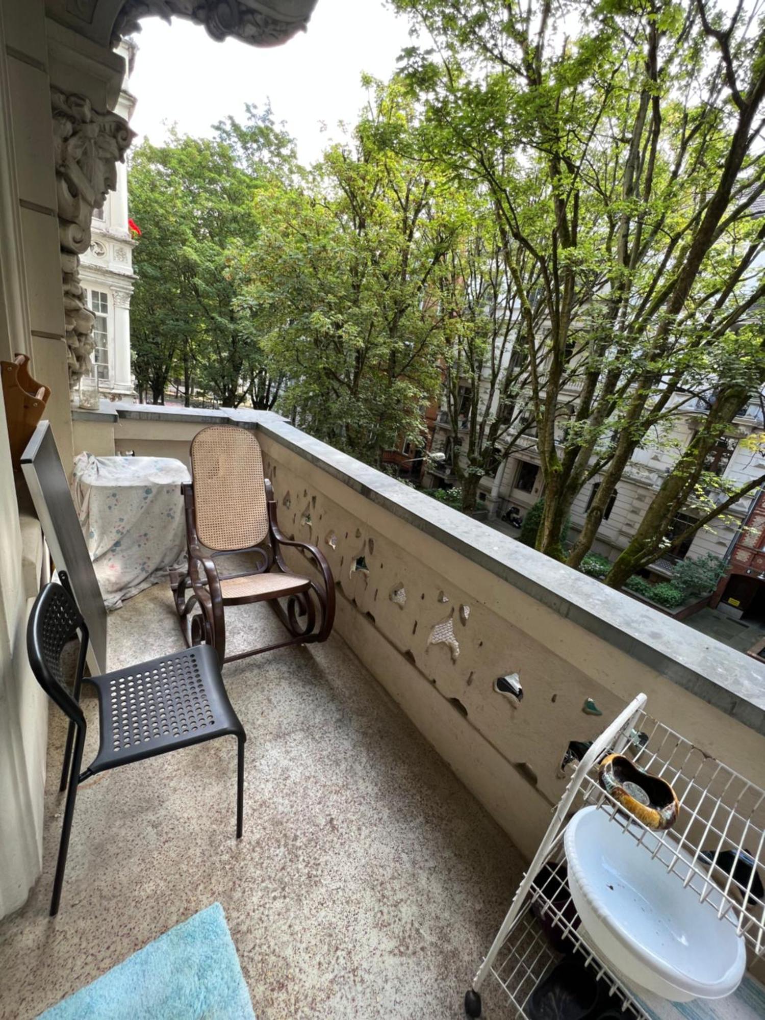 Apartment Mit Balkon Im Zentrum Von Висбаден Экстерьер фото